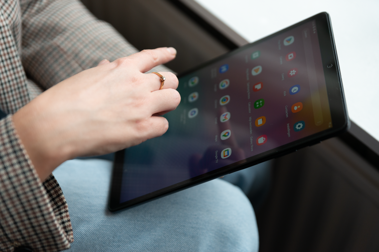 Website maken tablet